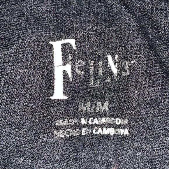 Womens Heathered Black Lounge Set M/M By Felina - Picture 7 of 15